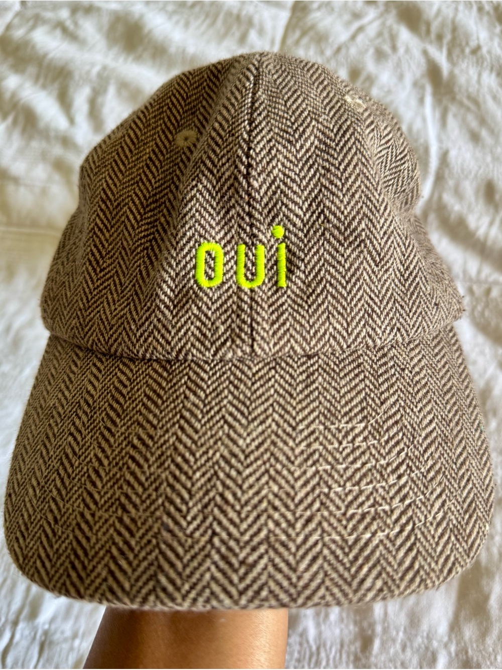 Clare V - OUI baseball hat